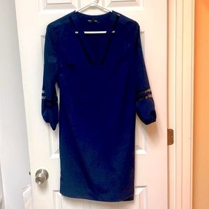 Banana republic navy blue dress